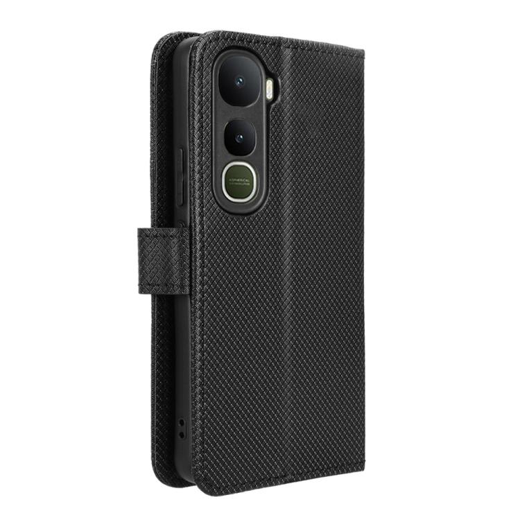 For vivo Y400 4G / 5G / iQOO Z10 Lite 4G Diamond Texture Leather Phone Case