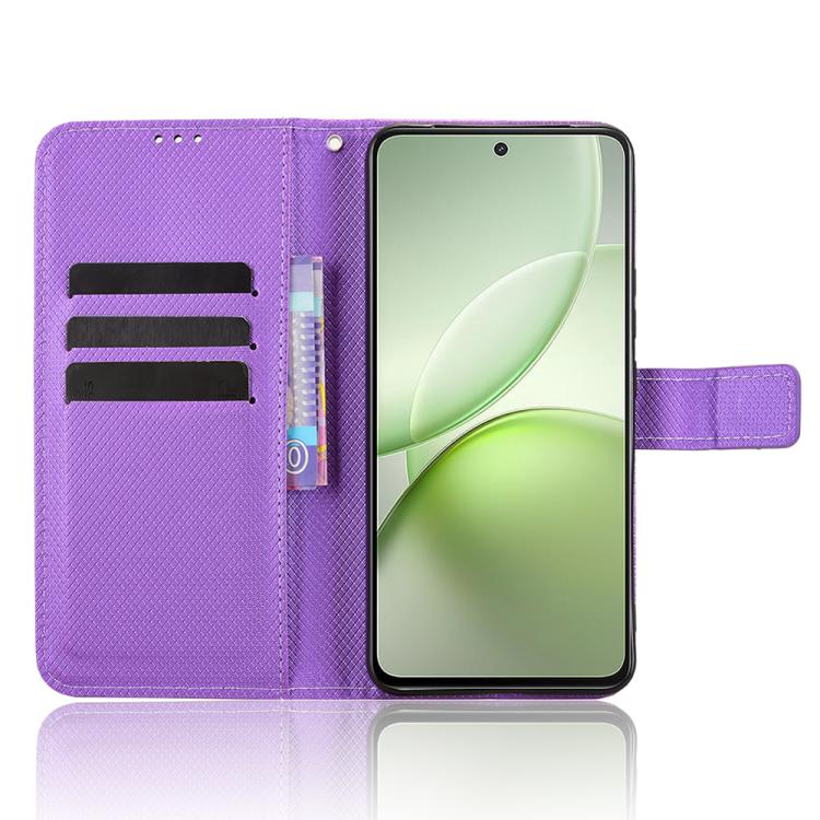 For vivo Y400 4G / 5G / iQOO Z10 Lite 4G Diamond Texture Leather Phone Case