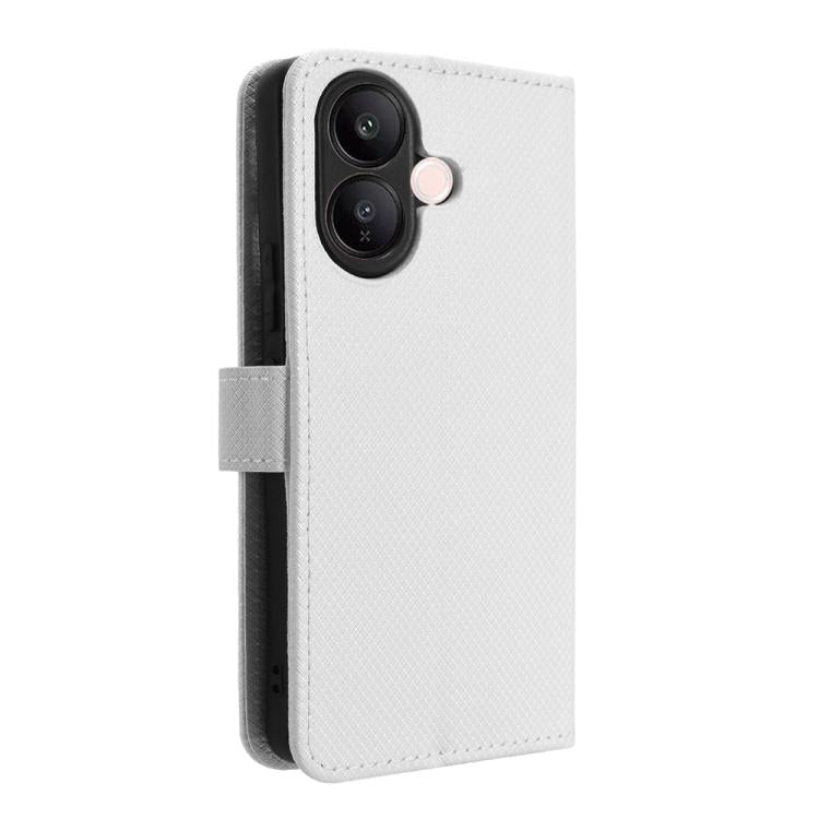 For vivo V60 Lite 4G / 5G Diamond Texture Leather Phone Case