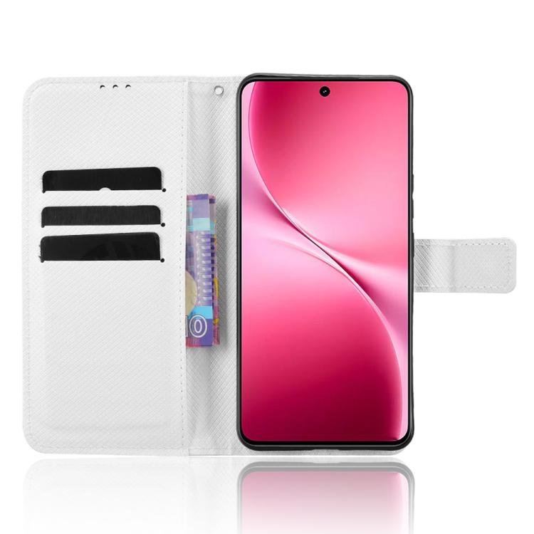 For vivo V60 Lite 4G / 5G Diamond Texture Leather Phone Case