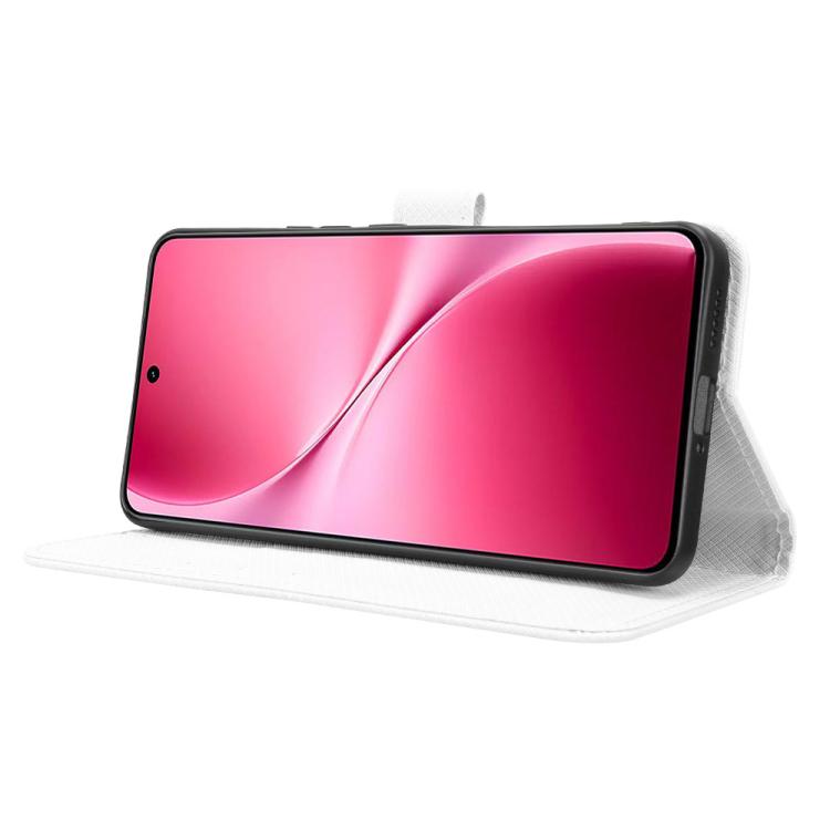 For vivo V60 Lite 4G / 5G Diamond Texture Leather Phone Case