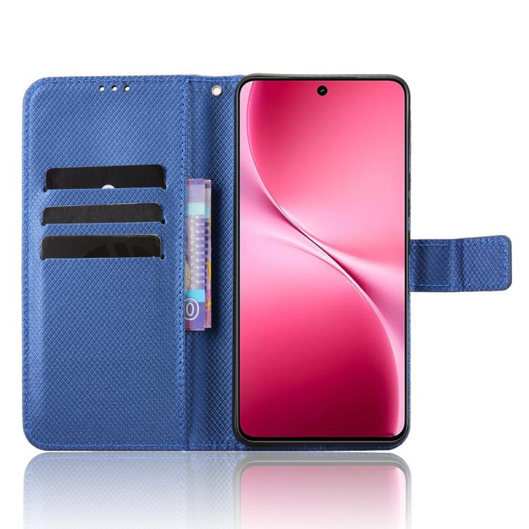 For vivo V60 Lite 4G / 5G Diamond Texture Leather Phone Case