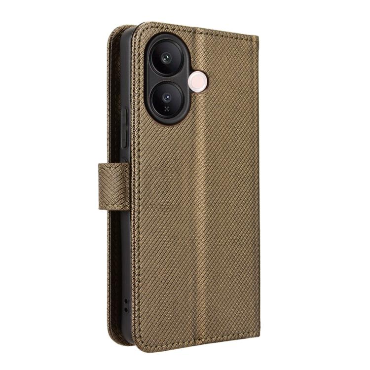 For vivo V60 Lite 4G / 5G Diamond Texture Leather Phone Case