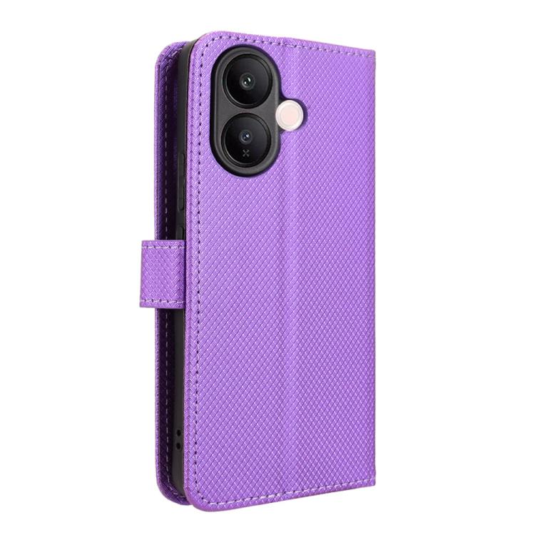For vivo V60 Lite 4G / 5G Diamond Texture Leather Phone Case