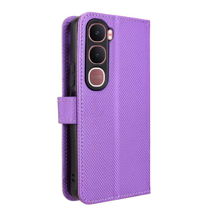 For vivo Y31 5G 2025 Diamond Texture Leather Phone Case