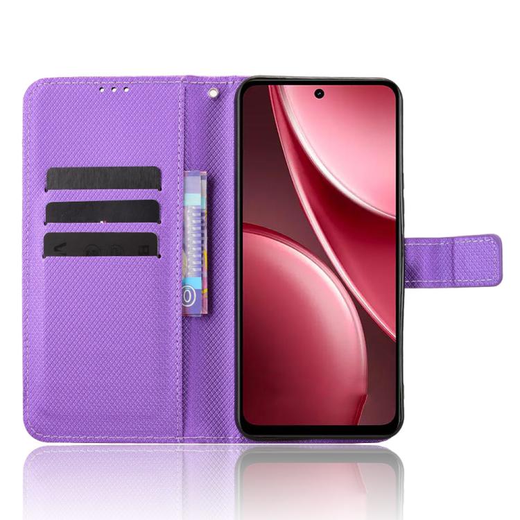 For vivo Y31 5G 2025 Diamond Texture Leather Phone Case
