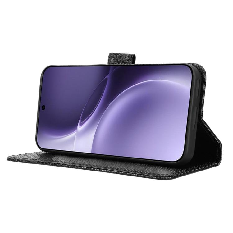 For vivo X300 Pro Diamond Texture Leather Phone Case
