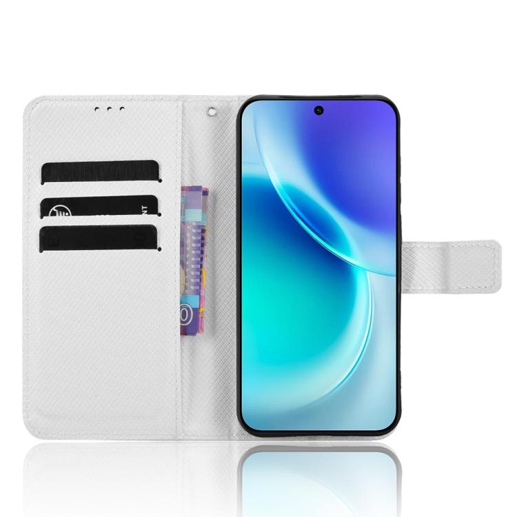 For vivo X300 Diamond Texture Leather Phone Case