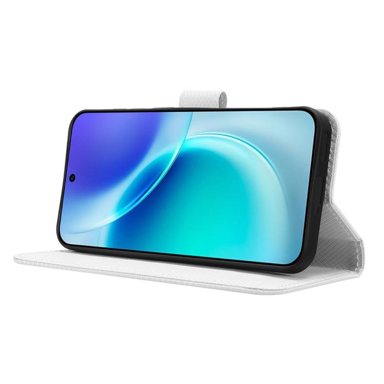 For vivo X300 Diamond Texture Leather Phone Case