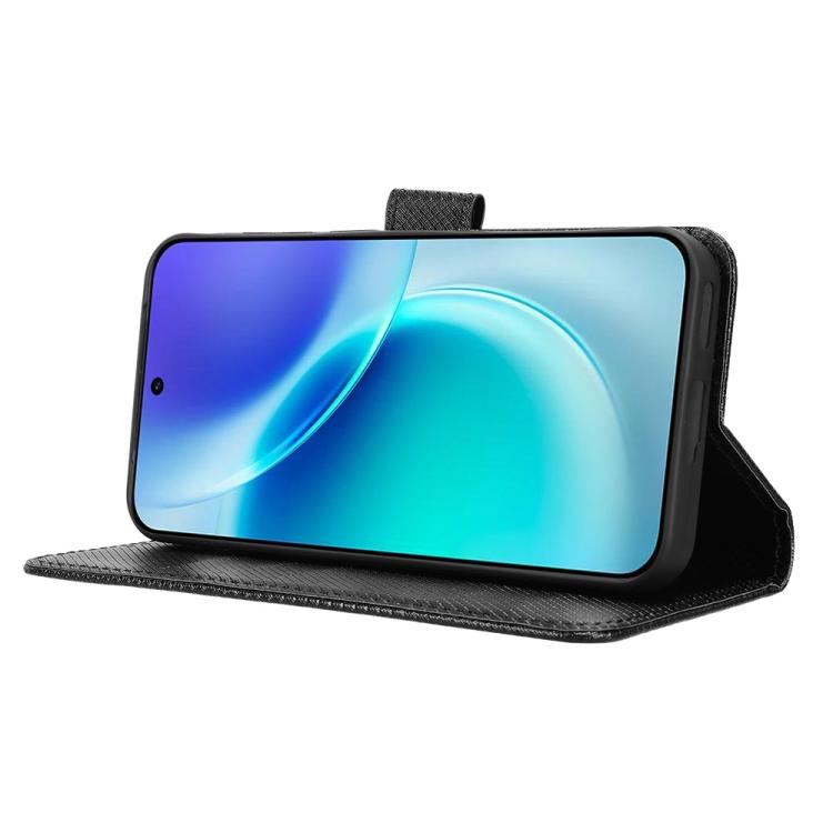 For vivo X300 Diamond Texture Leather Phone Case