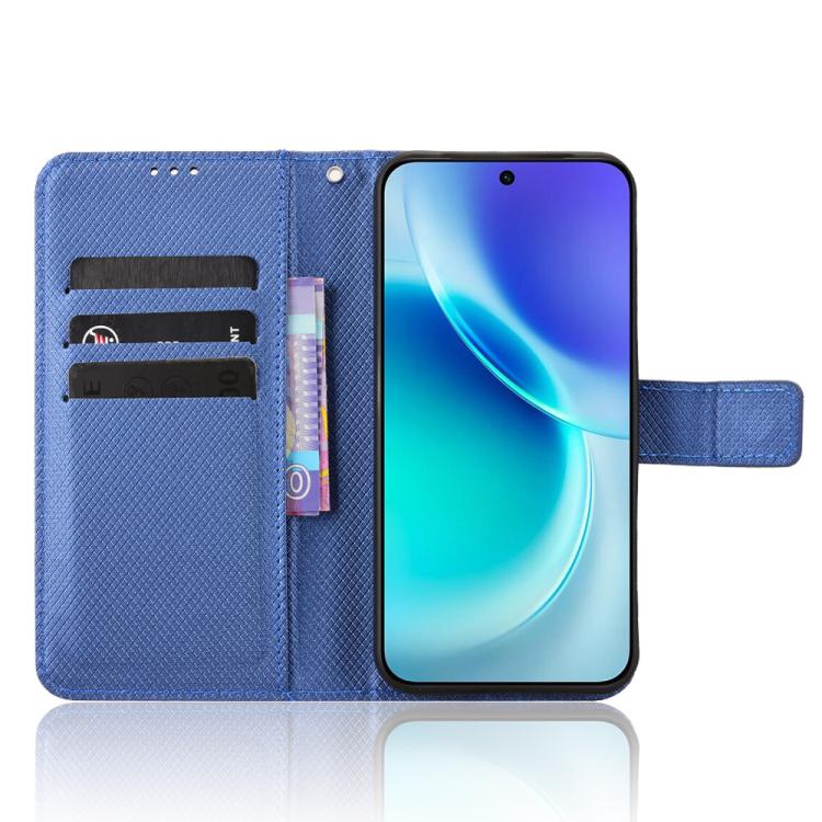 For vivo X300 Diamond Texture Leather Phone Case