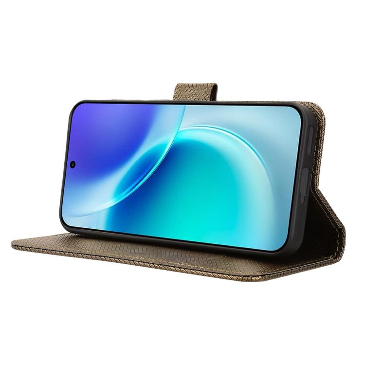 For vivo X300 Diamond Texture Leather Phone Case