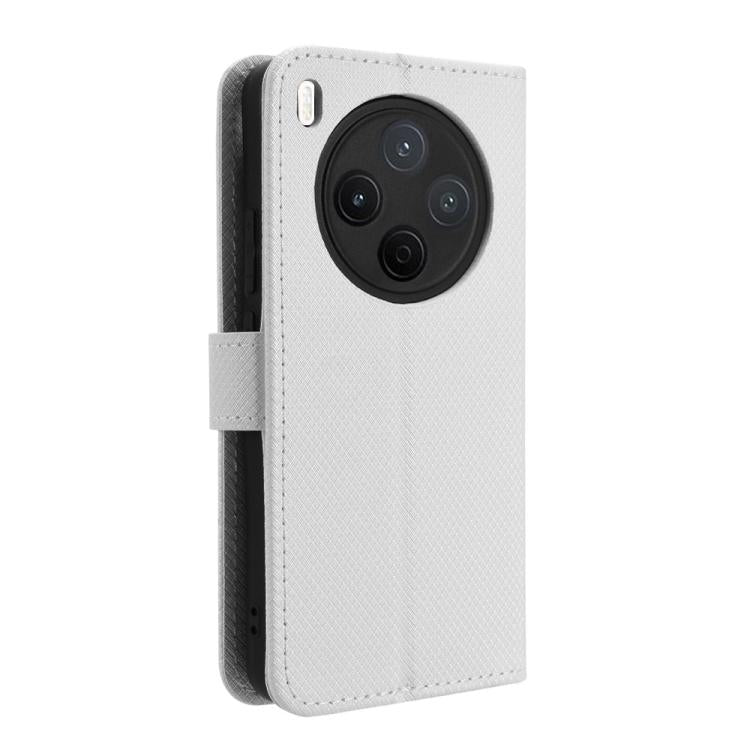 For vivo Y500 Pro 5G Diamond Texture Leather Phone Case