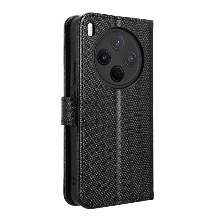 For vivo Y500 Pro 5G Diamond Texture Leather Phone Case