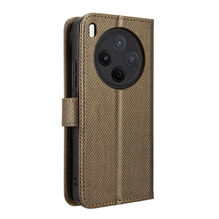 For vivo Y500 Pro 5G Diamond Texture Leather Phone Case