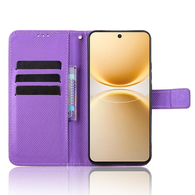 For vivo Y500 Pro 5G Diamond Texture Leather Phone Case