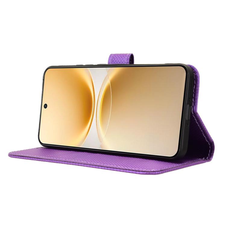 For vivo Y500 Pro 5G Diamond Texture Leather Phone Case