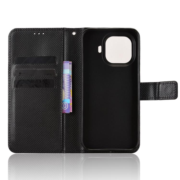 For vivo iQOO Z11 Turbo 5G / 15R 5G Diamond Texture Leather Phone Case