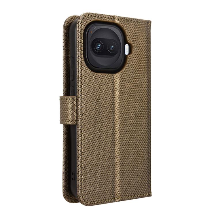 For vivo iQOO Z11 Turbo 5G / 15R 5G Diamond Texture Leather Phone Case