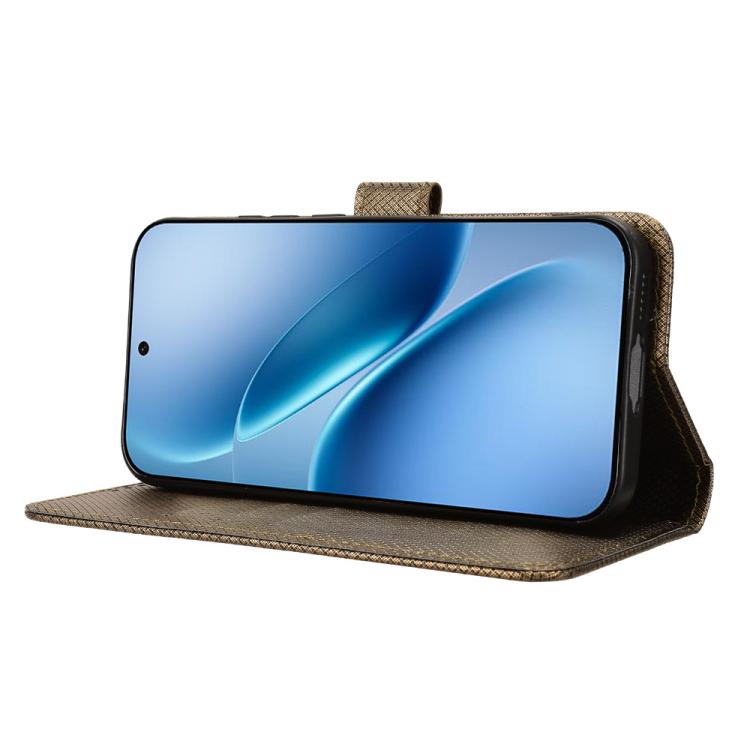 For vivo iQOO Z11 Turbo 5G / 15R 5G Diamond Texture Leather Phone Case
