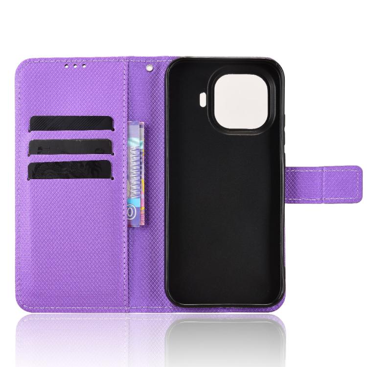 For vivo iQOO Z11 Turbo 5G / 15R 5G Diamond Texture Leather Phone Case