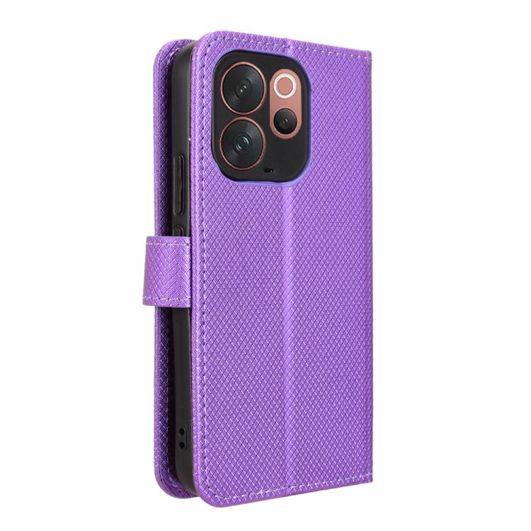 For vivo V70 5G / V70 Elite 5G Diamond Texture Leather Phone Case