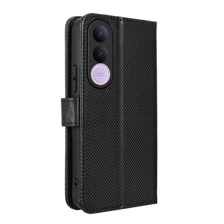 For vivo V70 FE 5G Diamond Texture Leather Phone Case