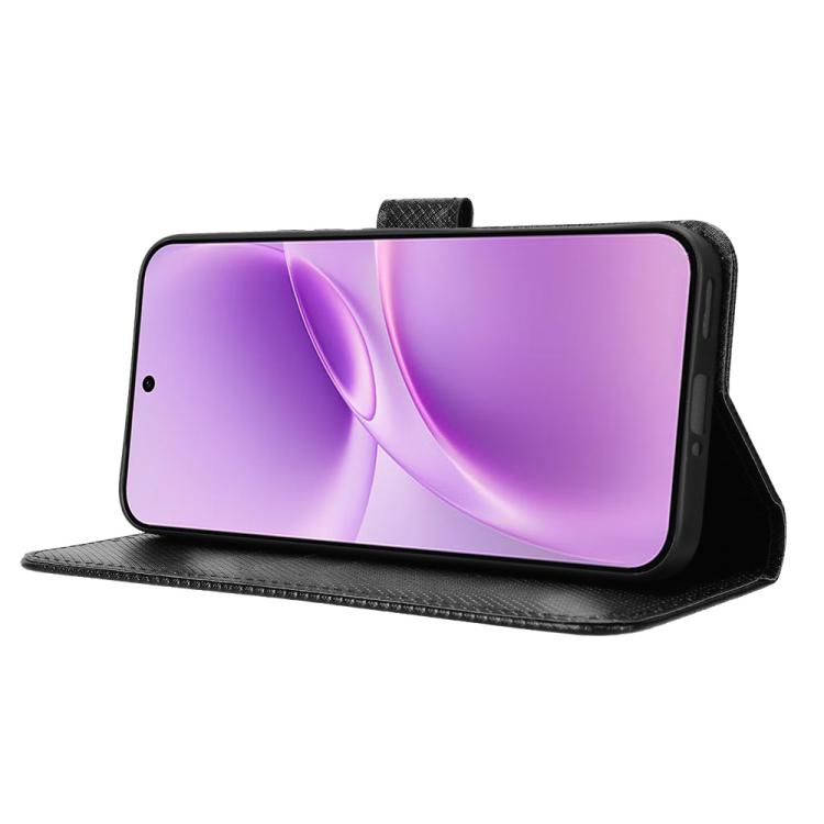 For vivo V70 FE 5G Diamond Texture Leather Phone Case