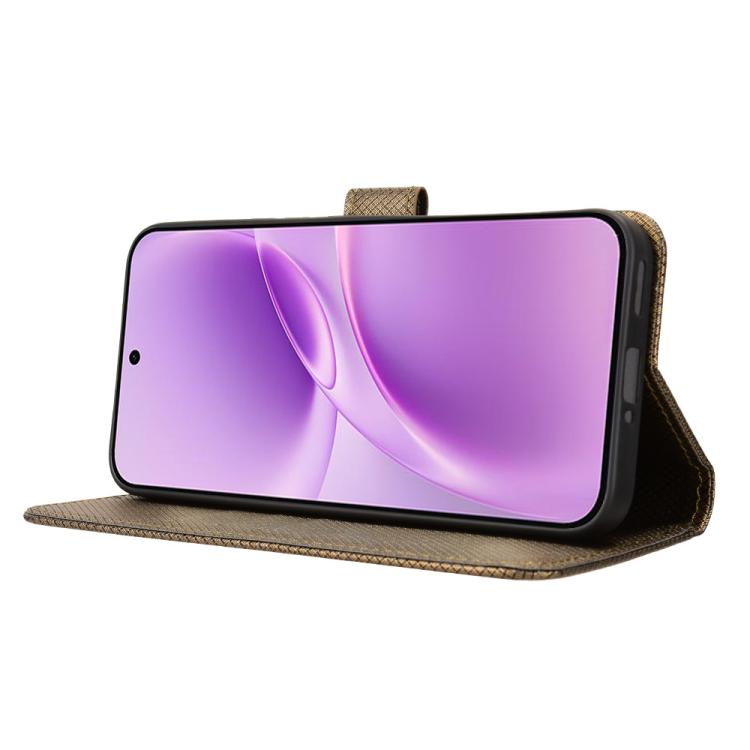 For vivo V70 FE 5G Diamond Texture Leather Phone Case