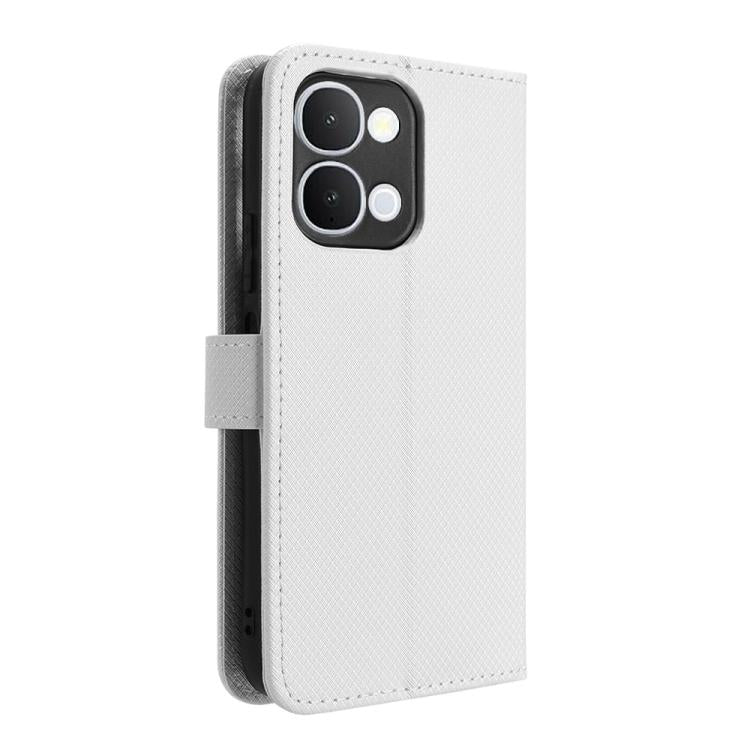 For vivo Y31d 4G / Y500i 5G Diamond Texture Leather Phone Case