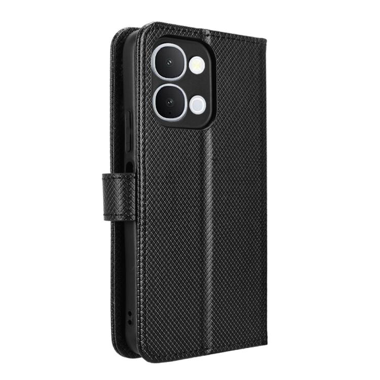 For vivo Y31d 4G / Y500i 5G Diamond Texture Leather Phone Case