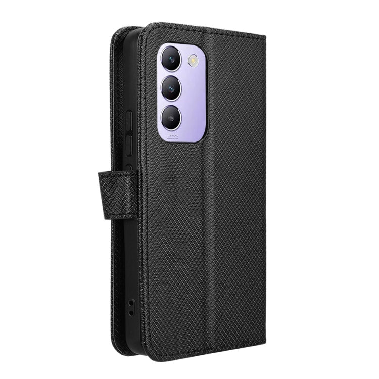 For vivo Y200e 5G / Y100 5G IDN Diamond Texture Leather Phone Case