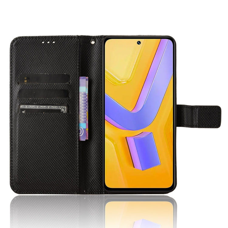 For vivo Y200e 5G / Y100 5G IDN Diamond Texture Leather Phone Case