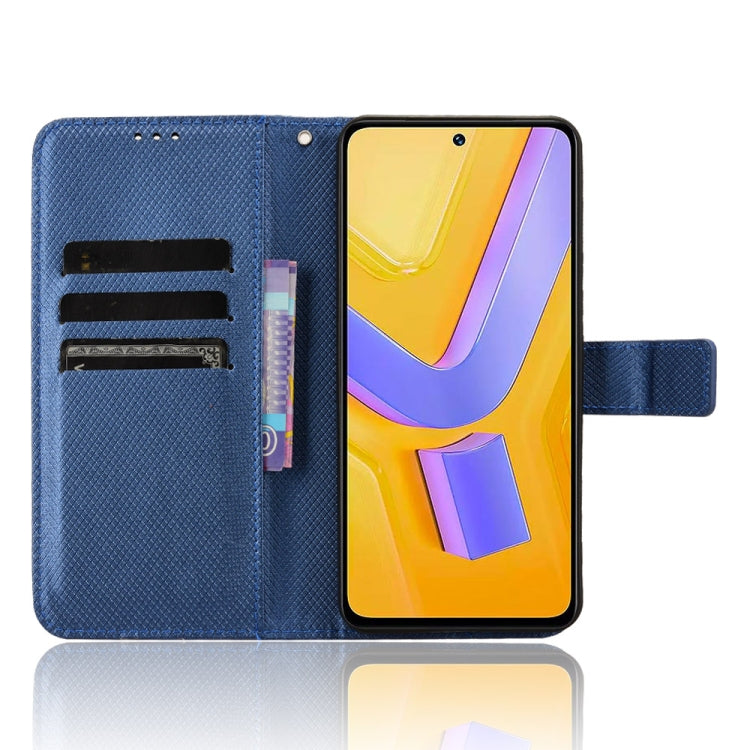 For vivo Y200e 5G / Y100 5G IDN Diamond Texture Leather Phone Case