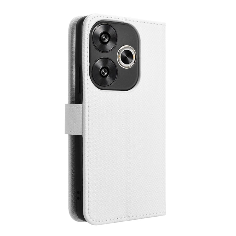 For Xiaomi Redmi Turbo 3 5G Diamond Texture Leather Phone Case