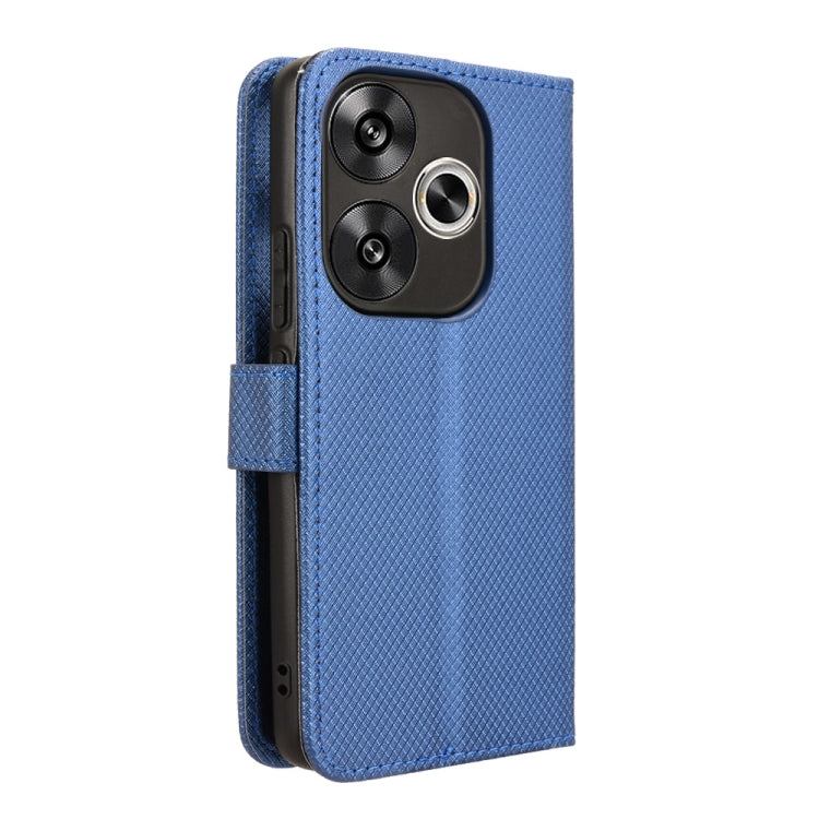 For Xiaomi Redmi Turbo 3 5G Diamond Texture Leather Phone Case