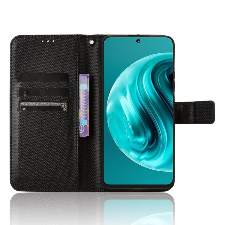 For Huawei nova 12i 4G / Enjoy 70 Pro 4G Diamond Texture Leather Phone Case