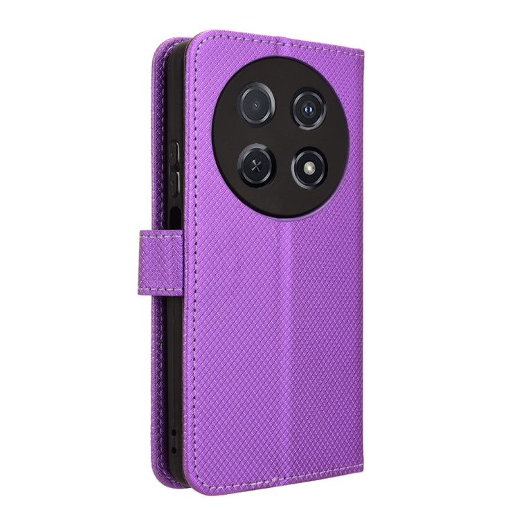 For Huawei nova 12i 4G / Enjoy 70 Pro 4G Diamond Texture Leather Phone Case
