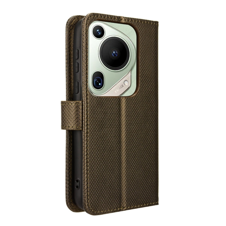 For Huawei Pura 70 Pro / 70 Pro+ Diamond Texture Leather Phone Case