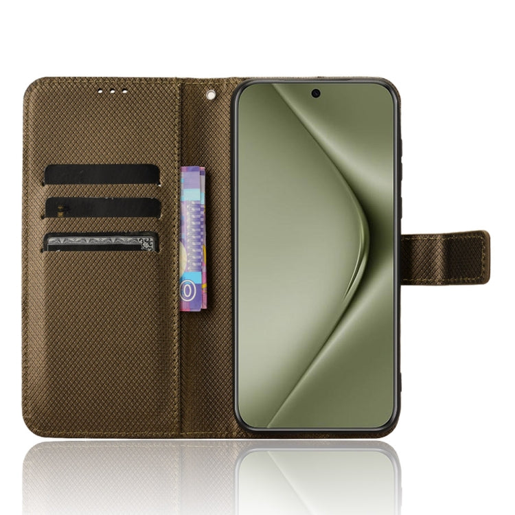 For Huawei Pura 70 Pro / 70 Pro+ Diamond Texture Leather Phone Case