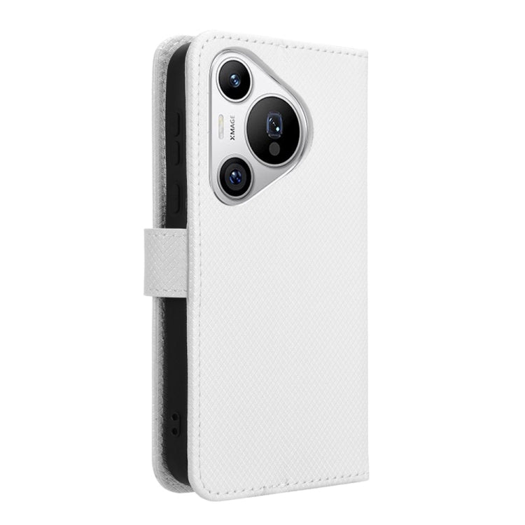 For Huawei Pura 70 Diamond Texture Leather Phone Case