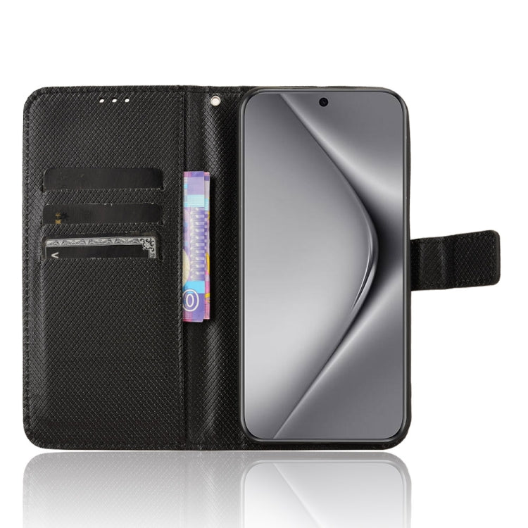 For Huawei Pura 70 Diamond Texture Leather Phone Case