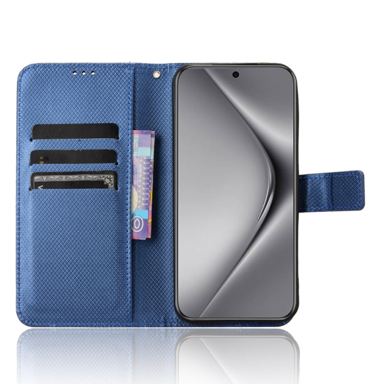 For Huawei Pura 70 Diamond Texture Leather Phone Case