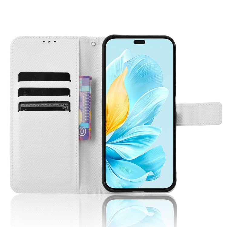 For Honor 200 Lite Global Diamond Texture Leather Phone Case
