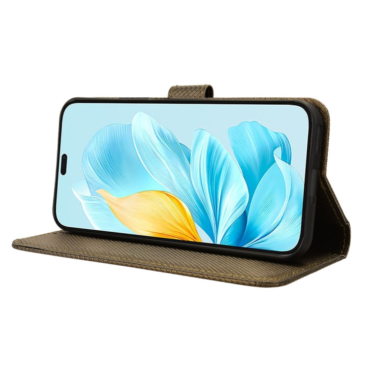 For Honor 200 Lite Global Diamond Texture Leather Phone Case