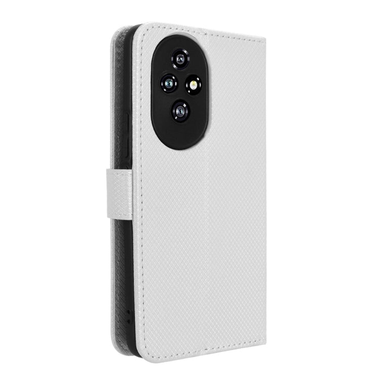 For Honor 200 5G Diamond Texture Leather Phone Case