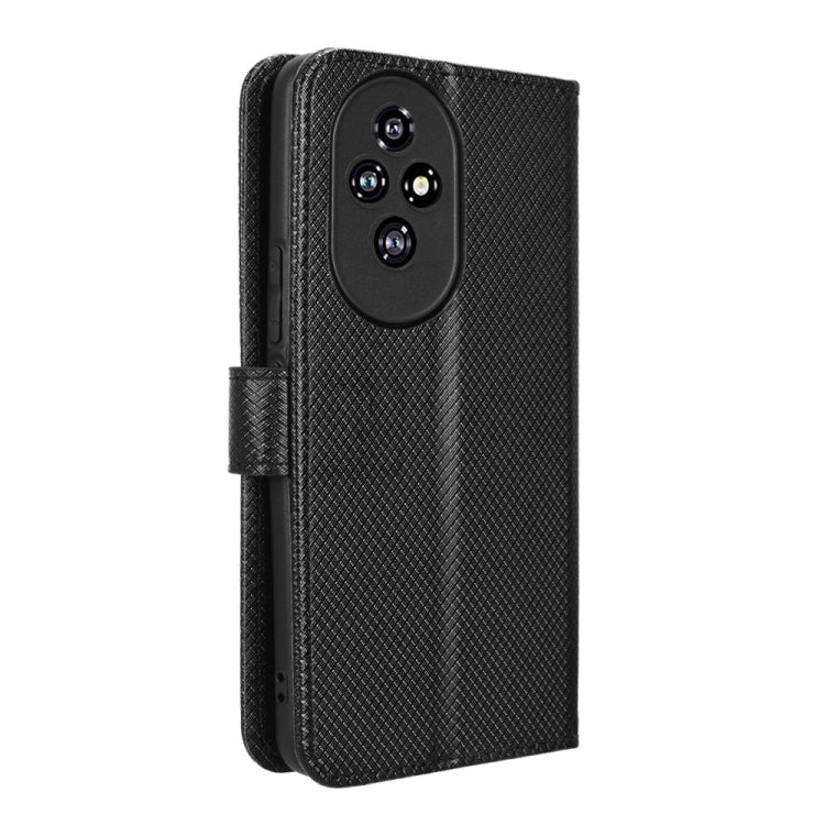 For Honor 200 5G Diamond Texture Leather Phone Case