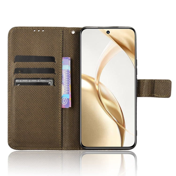 For Honor 200 5G Diamond Texture Leather Phone Case
