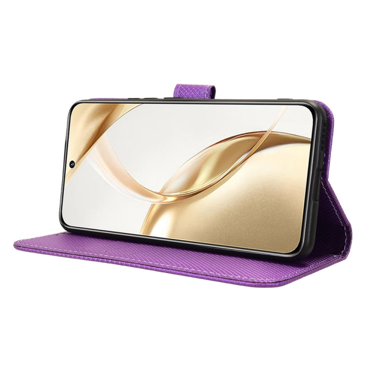 For Honor 200 5G Diamond Texture Leather Phone Case