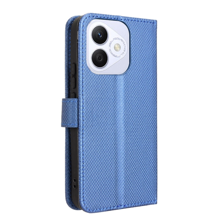 For Honor X60i 5G Diamond Texture Leather Phone Case